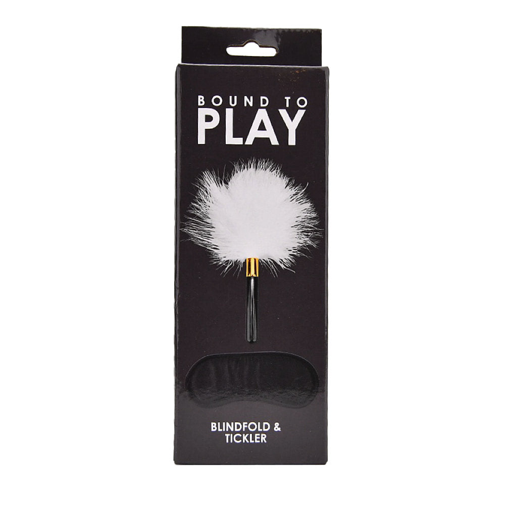 Bound to Play Eye Mask and Feather Tickler Kit – Sensory Play Set > Bondage Gear > Ticklers - Tophatter Daily Deals