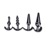 Loving Joy Butt Plug Training Kit (Black) – Beginner Size Variety Butt Plug Set > Anal Range > Butt Plug Kits - Tophatter Daily Deals