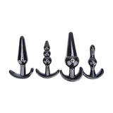 Loving Joy Butt Plug Training Kit (Black) – Beginner Size Variety Butt Plug Set > Anal Range > Butt Plug Kits - Tophatter Daily Deals