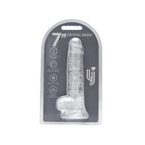 Loving Joy 7.5 Inch Clear Dildo with Balls – Realistic Suction Cup Dildo 7.5 Inch Length 1.4 Inch Diameter > Dildos > Realistic Dildos - Tophatter Daily Deals