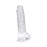 Loving Joy 7.5 Inch Clear Dildo with Balls – Realistic Suction Cup Dildo 7.5 Inch Length 1.4 Inch Diameter > Dildos > Realistic Dildos - Tophatter Daily Deals