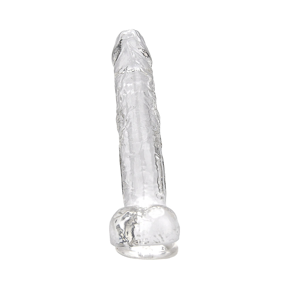 Loving Joy 8.5 Inch Transparent Dildo with Balls – Realistic Suction Cup Dildo > Dildos > Realistic Dildos - Tophatter Daily Deals