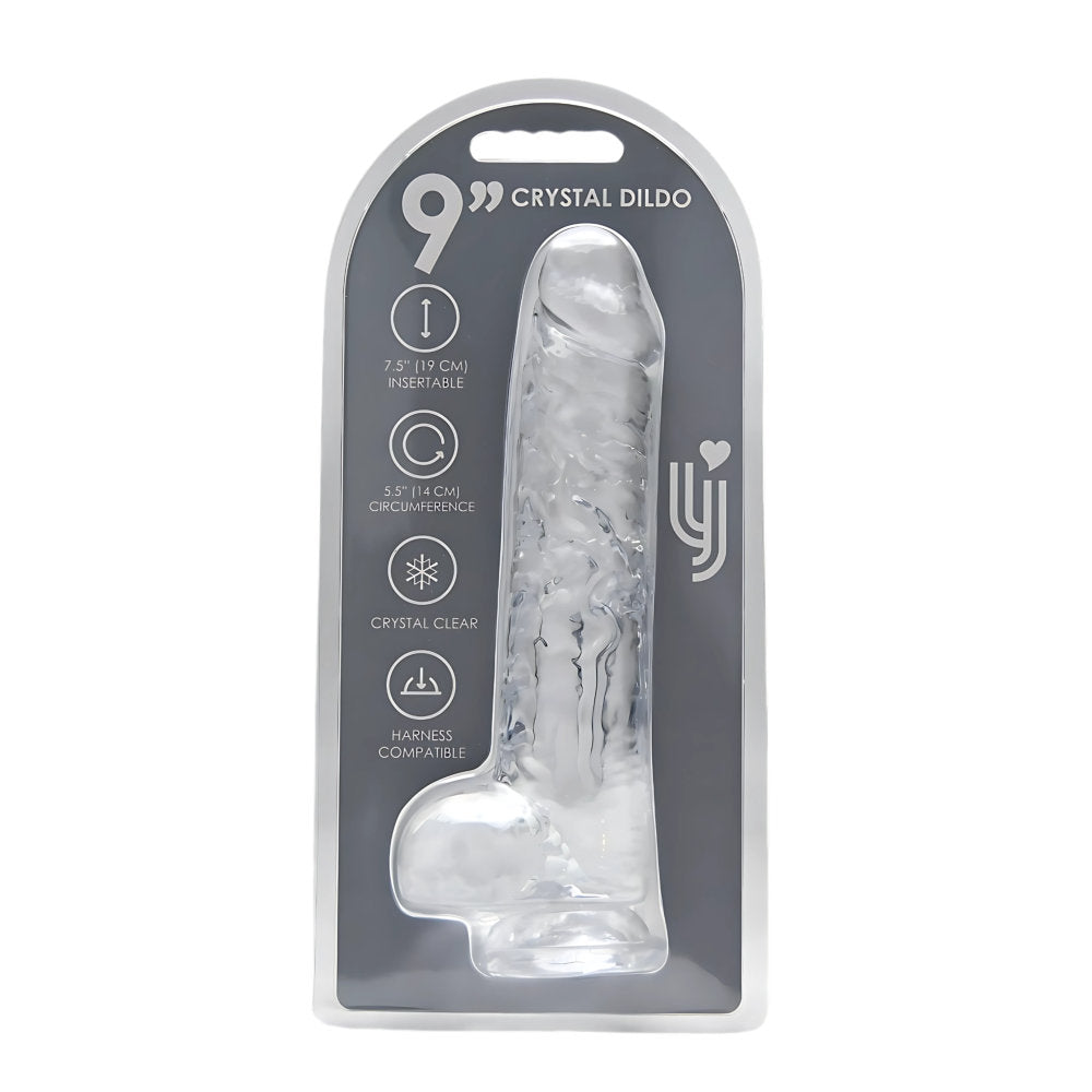 Loving Joy 9 Inch Dildo with Balls – Realistic Suction Cup Dildo > Dildos > Realistic Dildos - Tophatter Daily Deals