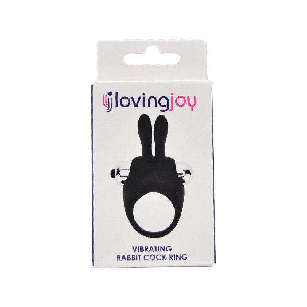 Loving Joy Silicone Vibrating Rabbit Cock Ring – Silicone Vibrating Cock Ring > Cock Ring > Vibrating - Tophatter Daily Deals