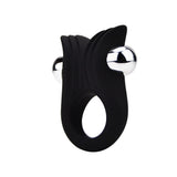 Loving Joy Silicone Vibrating Textured Cock Ring (72 x 45 mm) – Vibrating Silicone Cock Ring > Cock Ring > Vibrating - Tophatter Daily Deals