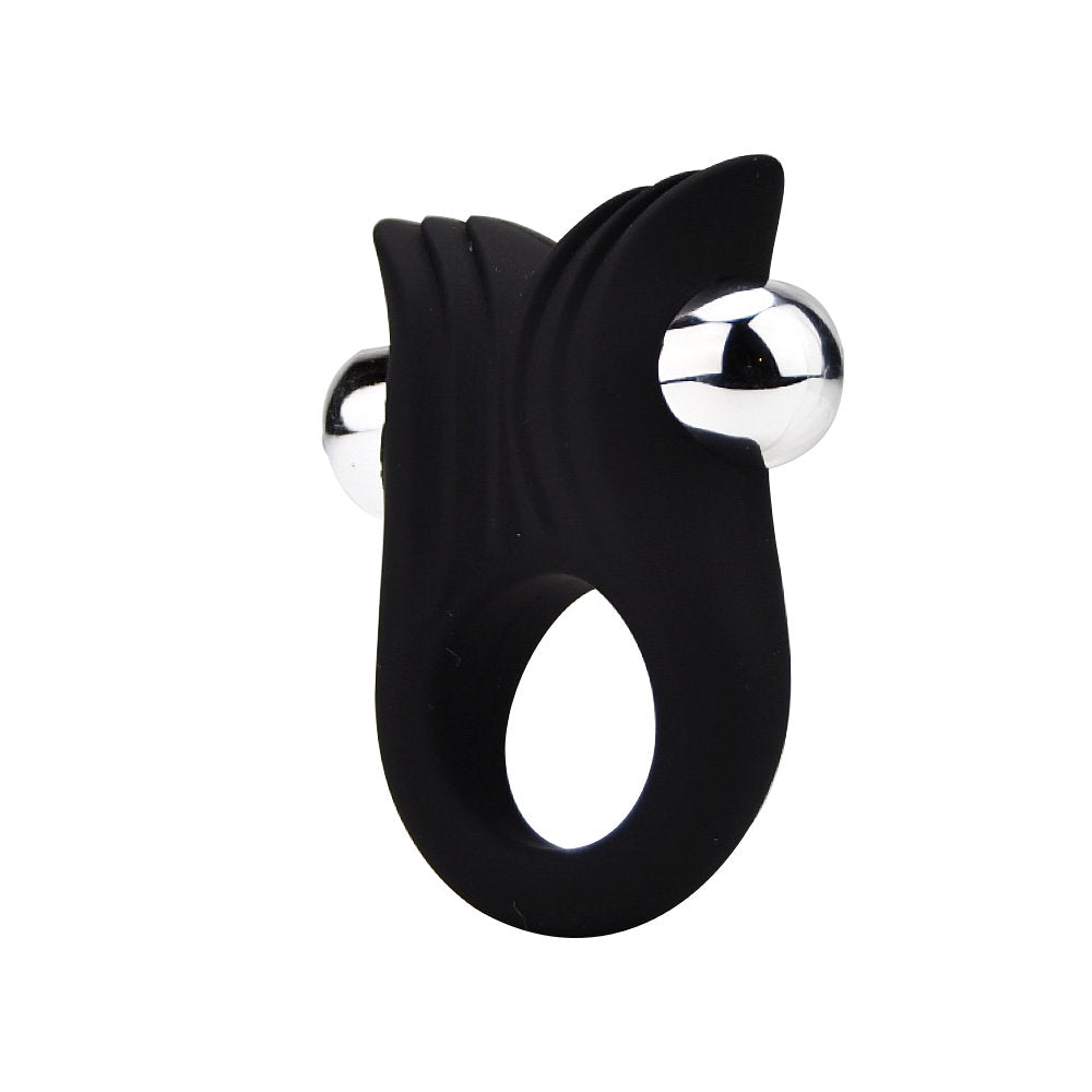 Loving Joy Silicone Vibrating Textured Cock Ring (72 x 45 mm) – Vibrating Silicone Cock Ring > Cock Ring > Vibrating - Tophatter Daily Deals