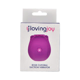 Loving Joy Rose Toy – Waterproof USB Rechargeable Clitoral Suction Vibrator > Sex Toys For Ladies > Rose Stimulators - Tophatter Daily Deals