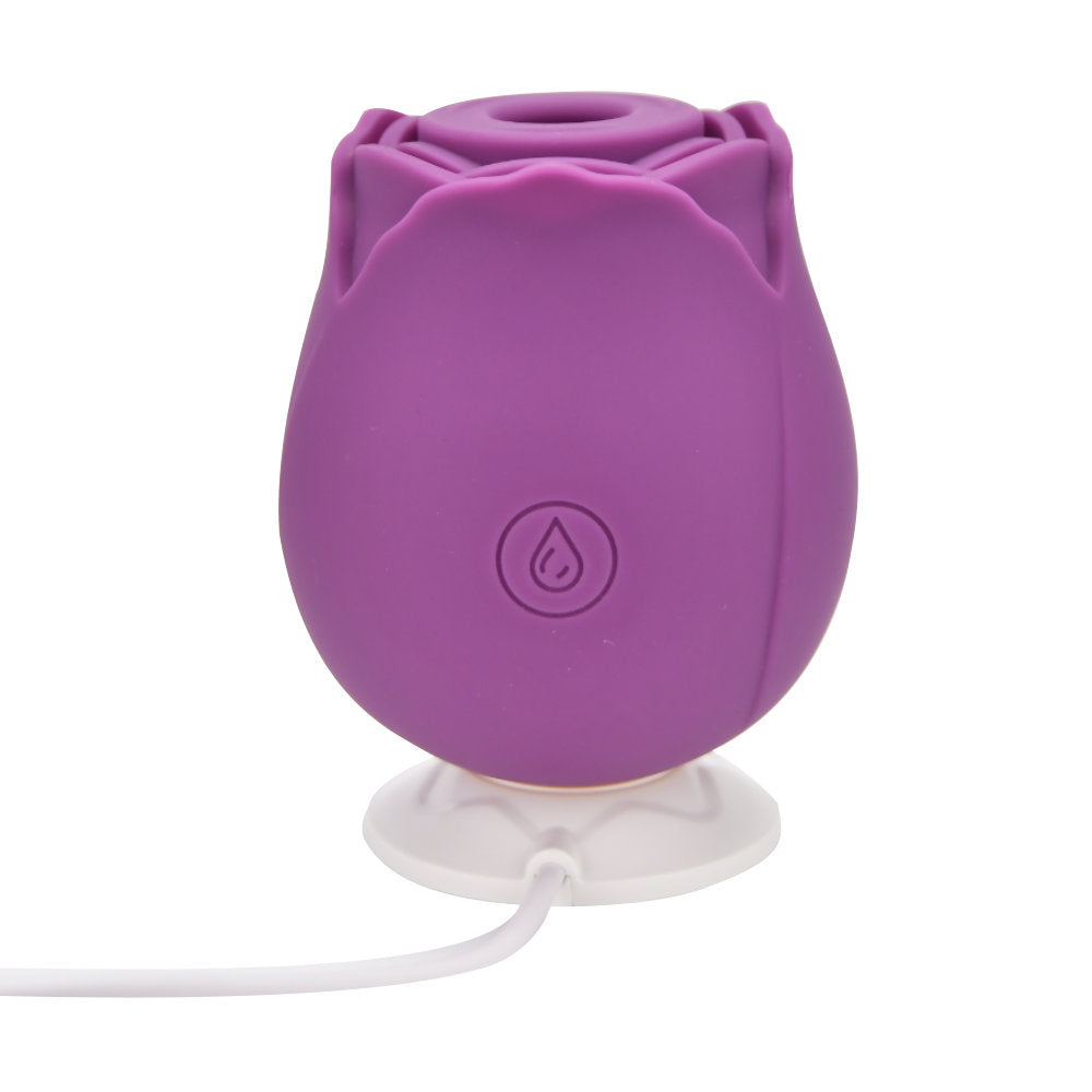 Loving Joy Rose Toy – Waterproof USB Rechargeable Clitoral Suction Vibrator > Sex Toys For Ladies > Rose Stimulators - Tophatter Daily Deals