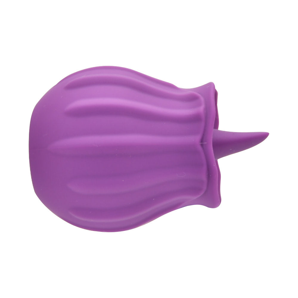 Loving Joy Rose Licking – Waterproof USB Rechargeable Clitoral Vibrator > Sex Toys For Ladies > Rose Stimulators - Tophatter Daily Deals