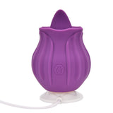 Loving Joy Rose Licking – Waterproof USB Rechargeable Clitoral Vibrator > Sex Toys For Ladies > Rose Stimulators - Tophatter Daily Deals