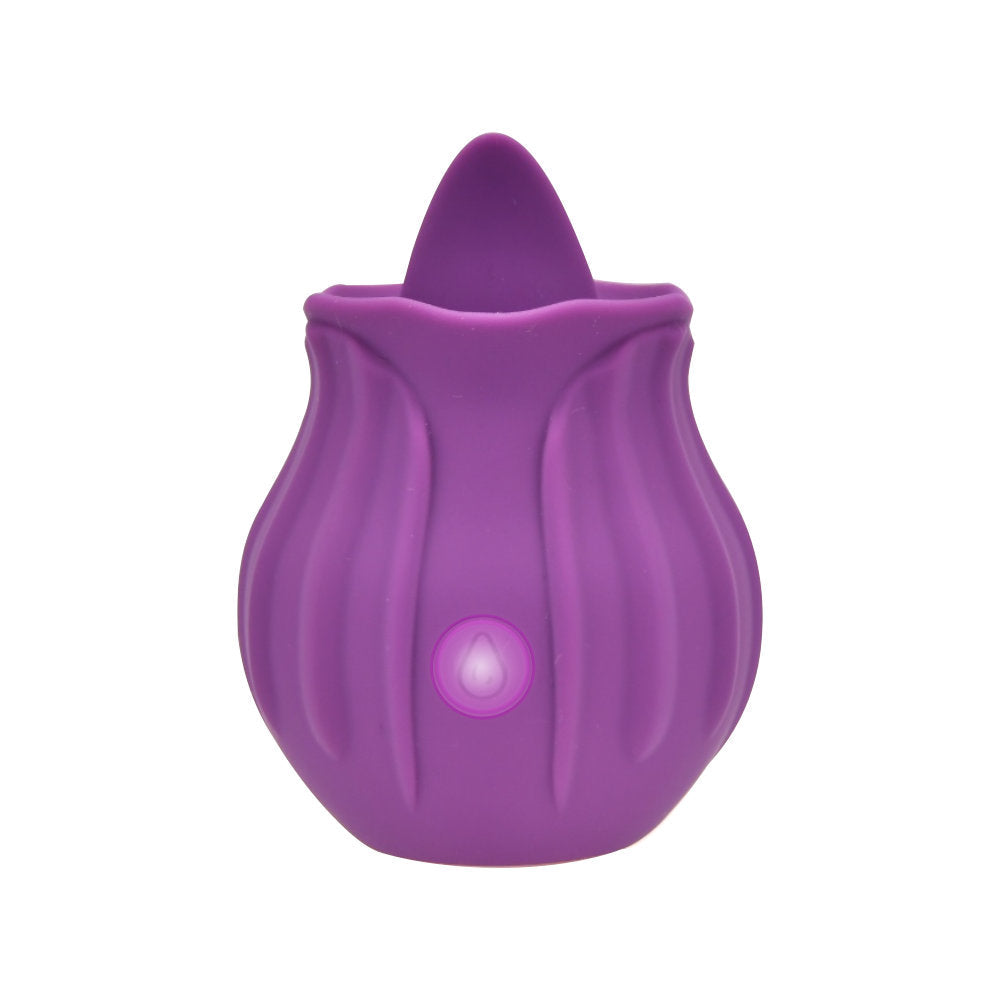 Loving Joy Rose Licking – Waterproof USB Rechargeable Clitoral Vibrator > Sex Toys For Ladies > Rose Stimulators - Tophatter Daily Deals