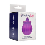 Loving Joy Rose Licking – Waterproof USB Rechargeable Clitoral Vibrator > Sex Toys For Ladies > Rose Stimulators - Tophatter Daily Deals