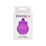 Loving Joy Rose Licking – Waterproof USB Rechargeable Clitoral Vibrator > Sex Toys For Ladies > Rose Stimulators - Tophatter Daily Deals