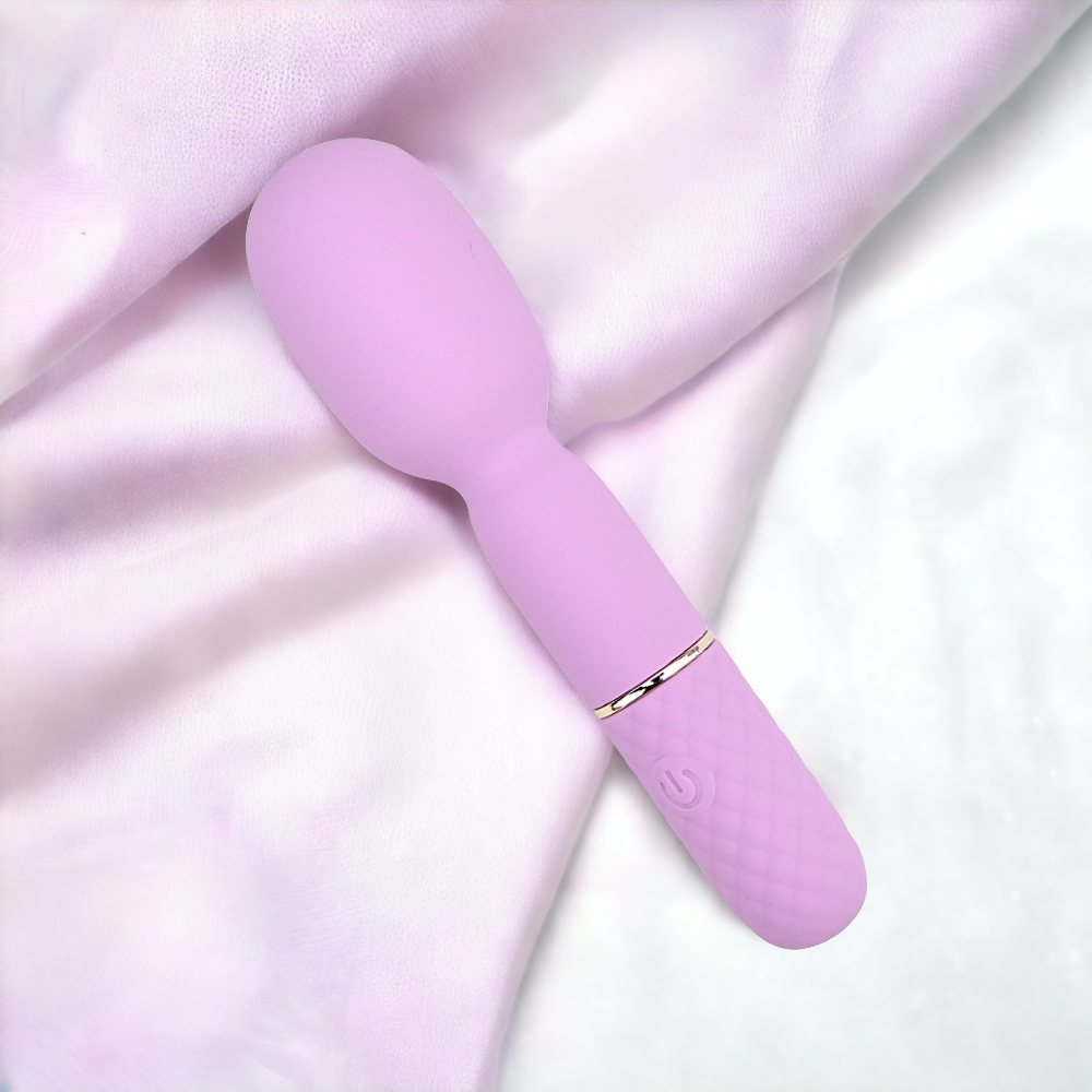 Nauti Petites 10 Speed Wand Vibrator – 5.5 Inch Silicone Wand Vibrator > Vibrators > Standard Vibrators - Tophatter Daily Deals