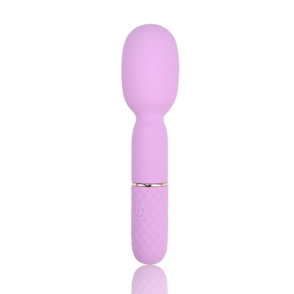 Nauti Petites 10 Speed Wand Vibrator – 5.5 Inch Silicone Wand Vibrator > Vibrators > Standard Vibrators - Tophatter Daily Deals