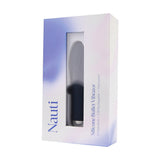 Nauti Silicone Bullet Vibrator – Waterproof USB Rechargeable Silicone 5.5 Inch Total Length 4.1 Inch Circumference > Vibrators > Mini Vibrators - Tophatter Daily Deals