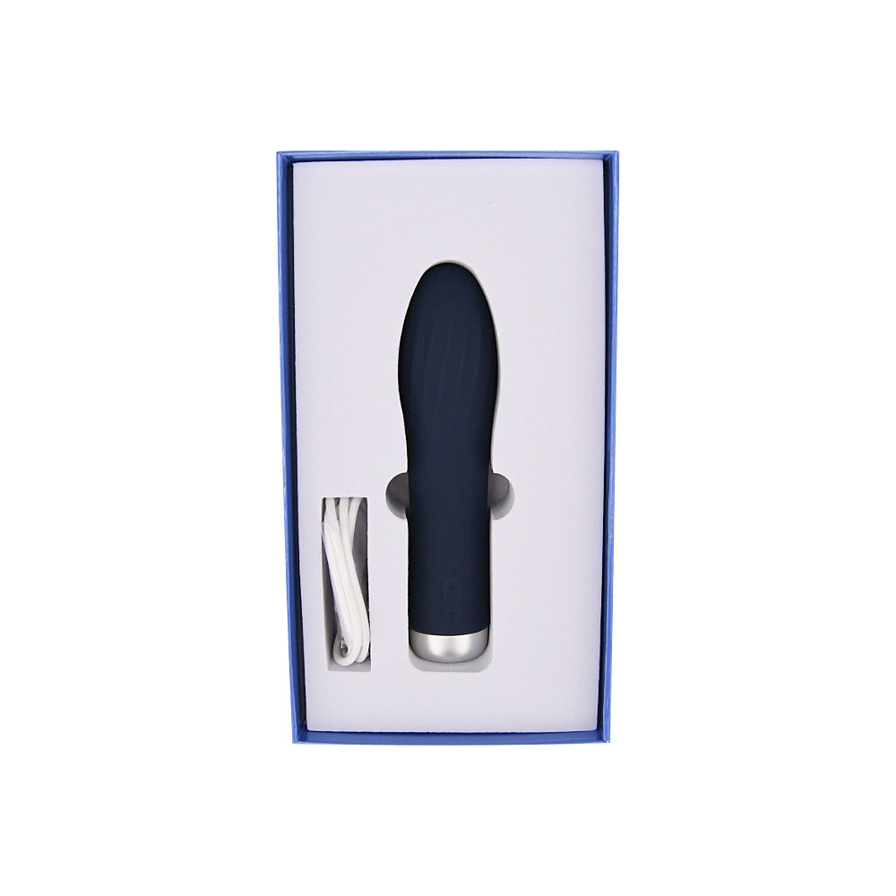 Nauti Silicone Bullet Vibrator – Waterproof USB Rechargeable Silicone 5.5 Inch Total Length 4.1 Inch Circumference > Vibrators > Mini Vibrators - Tophatter Daily Deals