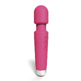 Loving Joy 20 Function Wand Vibrator (Pink) – Waterproof Rechargeable Wand Vibrator 8 Inches > Sex Toys > Mini Massagers - Tophatter Daily Deals