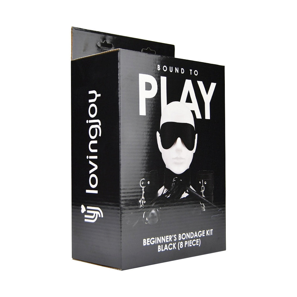Bound To Play Beginner's Bondage Kit – 8 Piece PVC Bondage Set > Bondage Gear > Bondage Kits - Tophatter Daily Deals