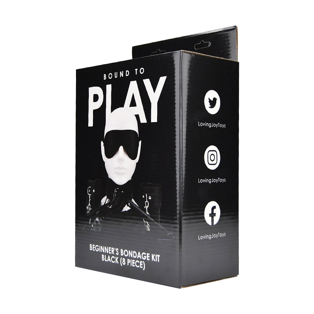Bound To Play Beginner's Bondage Kit – 8 Piece PVC Bondage Set > Bondage Gear > Bondage Kits - Tophatter Daily Deals