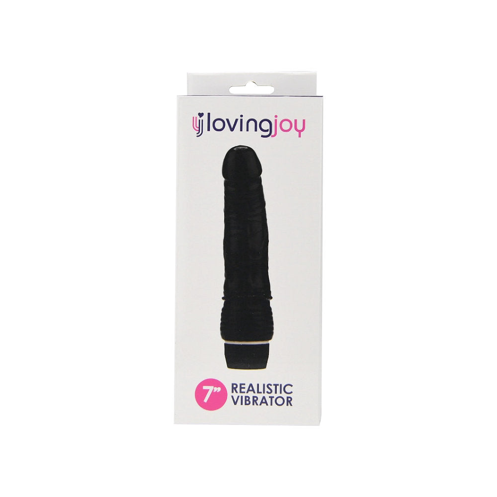 Loving Joy 7 Inch Realistic Vibrator – Waterproof Multi-Speed Vibrator > Vibrators > Realistic Vibrators - Tophatter Daily Deals