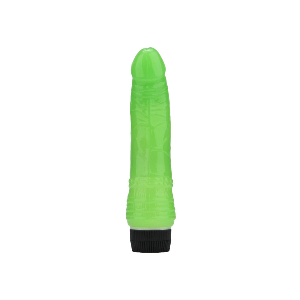 Loving Joy 7 Inch Realistic Vibrator – Glow in the Dark Waterproof Vibrator > Vibrators > Standard Vibrators - Tophatter Daily Deals