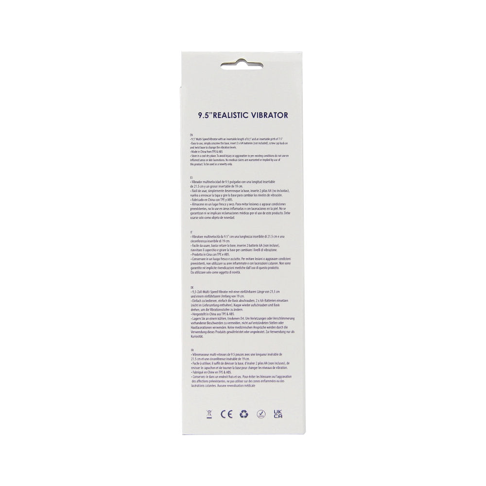 Loving Joy 9.5 inch Realistic Vibrator Vanilla > Vibrators > Realistic Vibrators - Tophatter Daily Deals