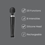 Loving Joy Rechargeable Magic Wand – USB Rechargeable Vibrator > Sex Toys > Massage Wands - Tophatter Daily Deals