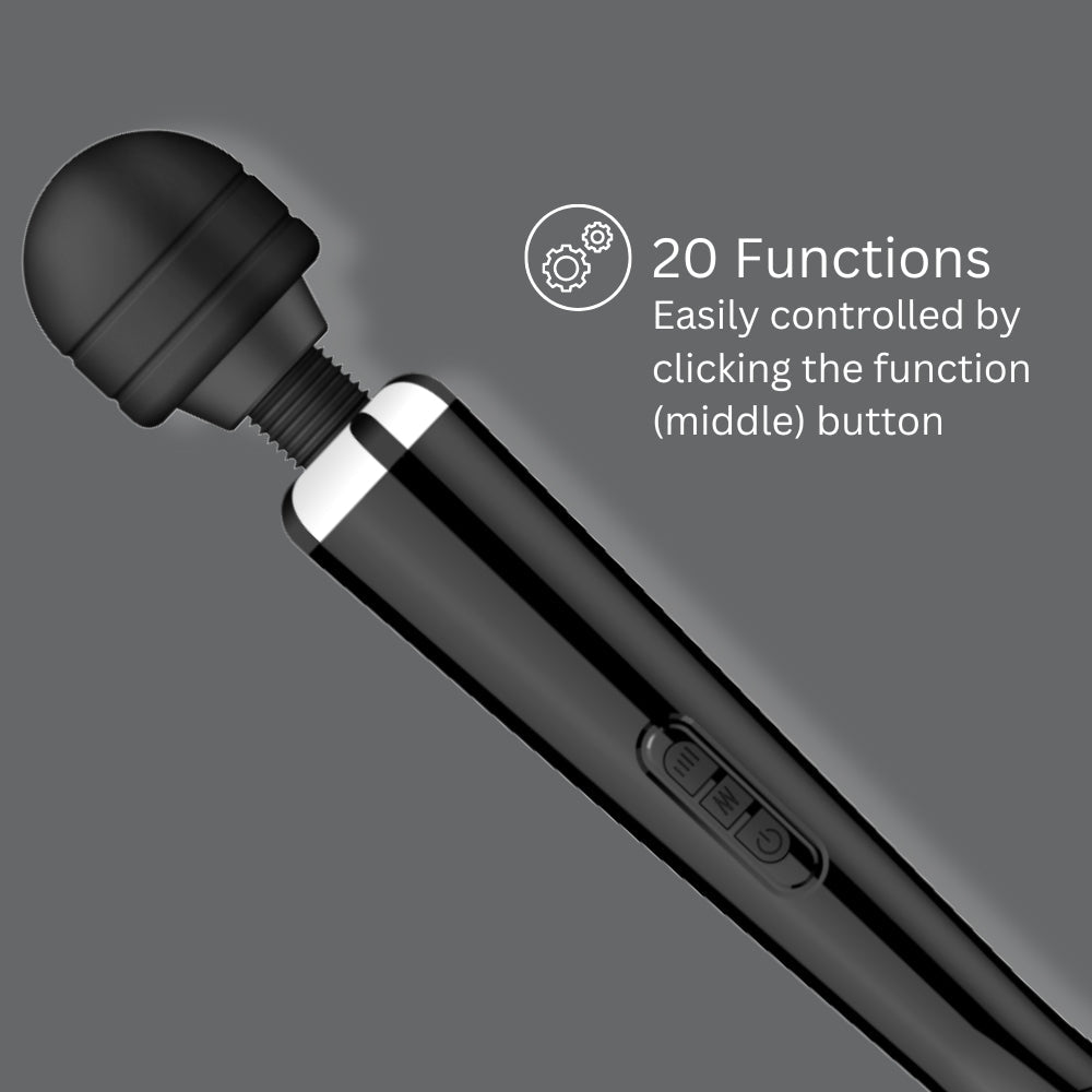 Loving Joy Rechargeable Magic Wand – USB Rechargeable Vibrator > Sex Toys > Massage Wands - Tophatter Daily Deals