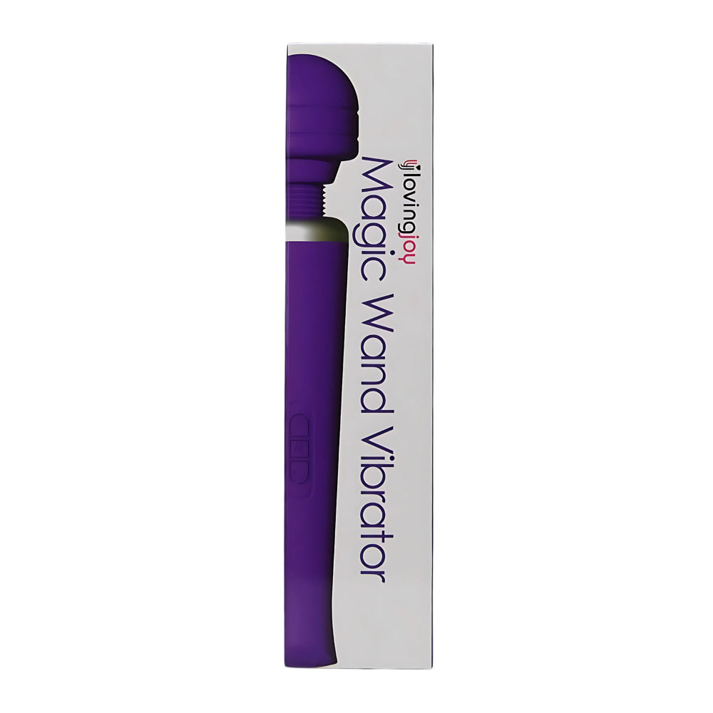 Loving Joy Rechargeable Magic Wand – 20 Mode USB Rechargeable Vibrator > Sex Toys > Massage Wands - Tophatter Daily Deals