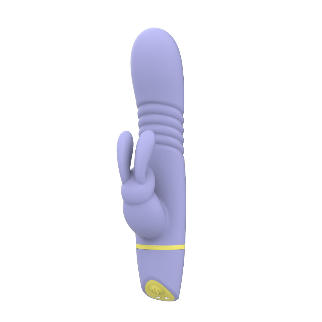 Mina Tide – Waterproof 4.5 Inch Thrusting Rabbit Vibrator > Vibrators > Ladies > Rabbit - Tophatter Daily Deals