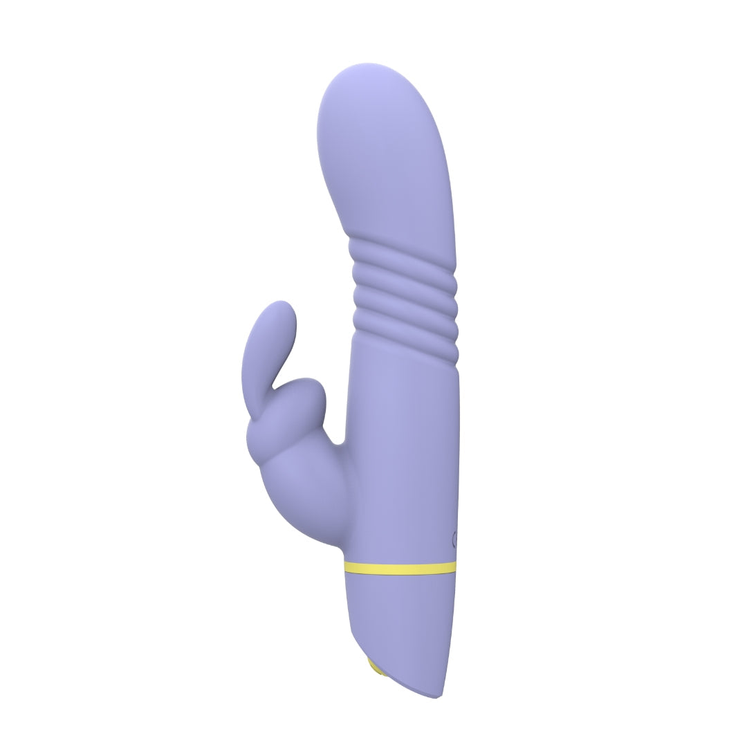 Mina Tide – Waterproof 4.5 Inch Thrusting Rabbit Vibrator > Vibrators > Ladies > Rabbit - Tophatter Daily Deals