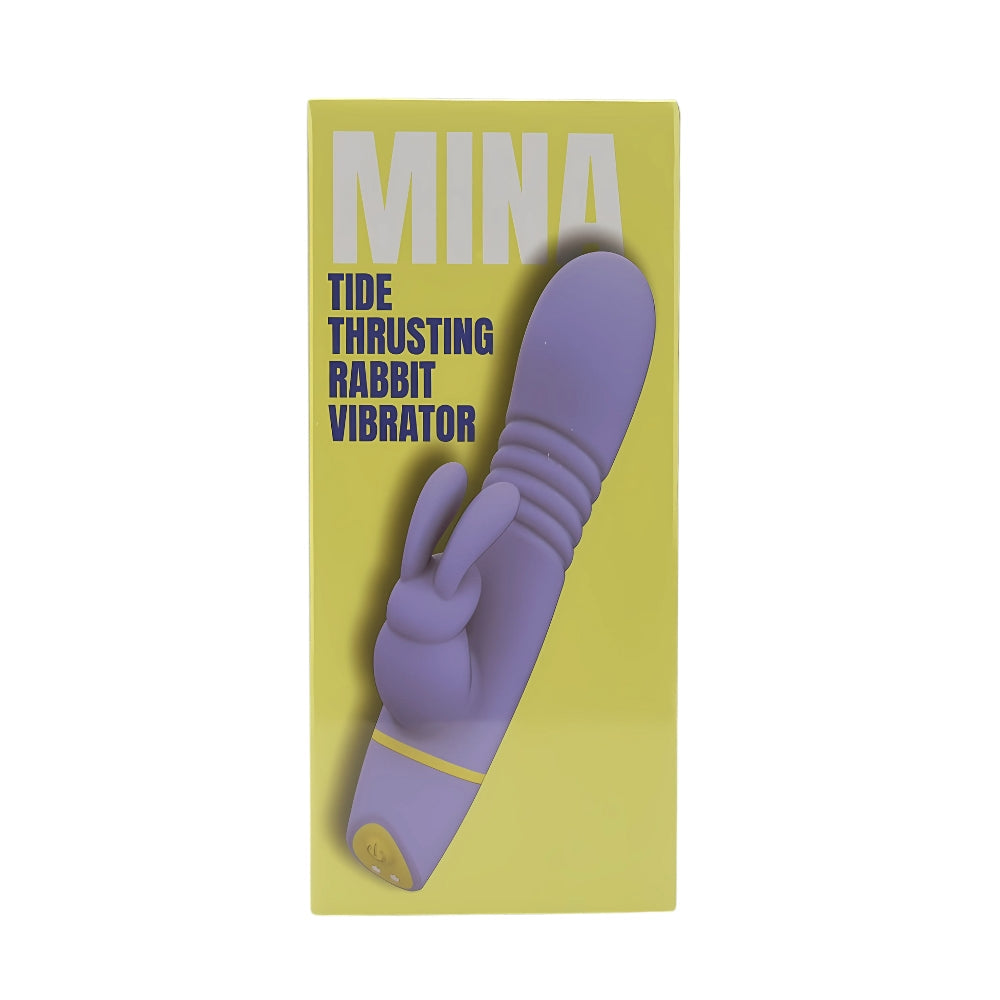 Mina Tide – Waterproof 4.5 Inch Thrusting Rabbit Vibrator > Vibrators > Ladies > Rabbit - Tophatter Daily Deals