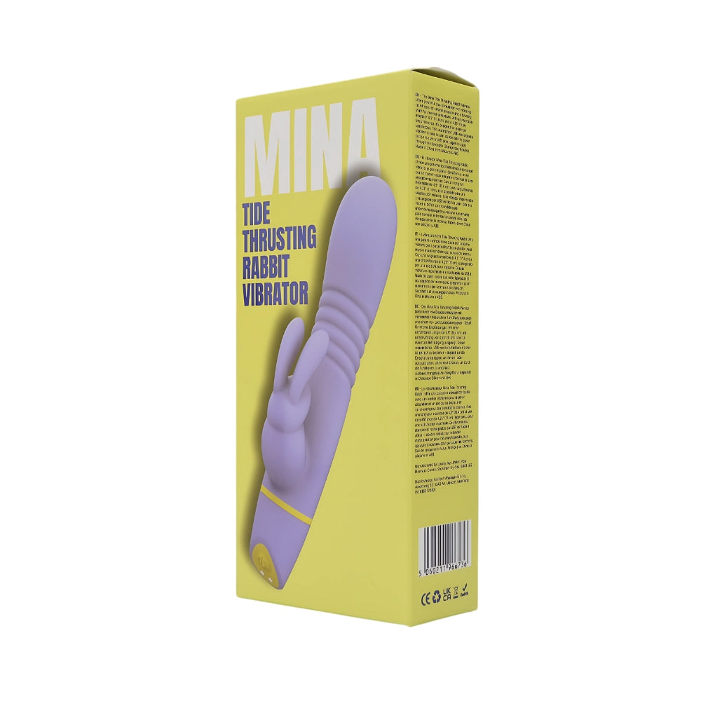 Mina Tide – Waterproof 4.5 Inch Thrusting Rabbit Vibrator > Vibrators > Ladies > Rabbit - Tophatter Daily Deals