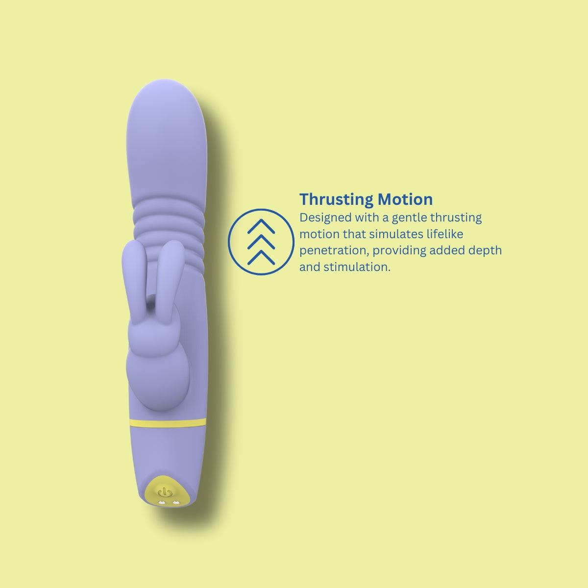 Mina Tide – Waterproof 4.5 Inch Thrusting Rabbit Vibrator > Vibrators > Ladies > Rabbit - Tophatter Daily Deals