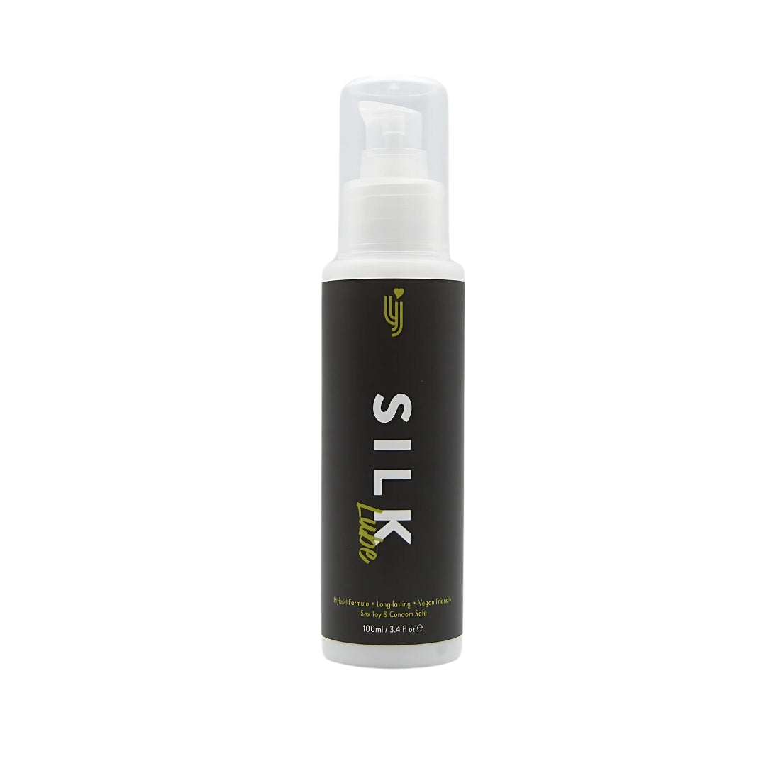 Loving Joy Silk Hybrid Lubricant 100ml – Long-Lasting Vegan Lubricant > Lube > Hybrid - Tophatter Daily Deals