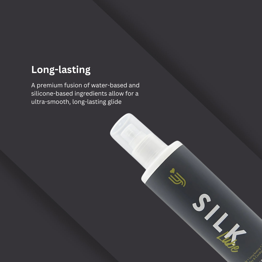 Loving Joy Silk Hybrid Lubricant 250ml – Long-Lasting Vegan Lubricant > Lube > Hybrid - Tophatter Daily Deals