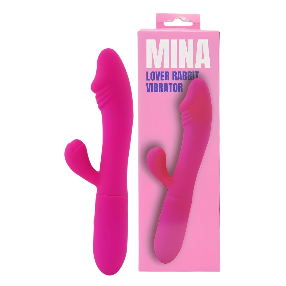Mina Lover Rabbit Vibrator – Waterproof USB Rechargeable Silicone Vibrator > Vibrators > Ladies > Rabbit - Tophatter Daily Deals