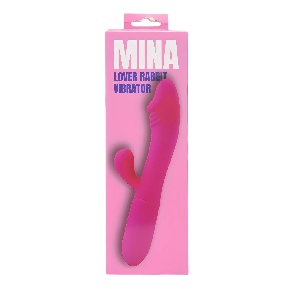 Mina Lover Rabbit Vibrator – Waterproof USB Rechargeable Silicone Vibrator > Vibrators > Ladies > Rabbit - Tophatter Daily Deals