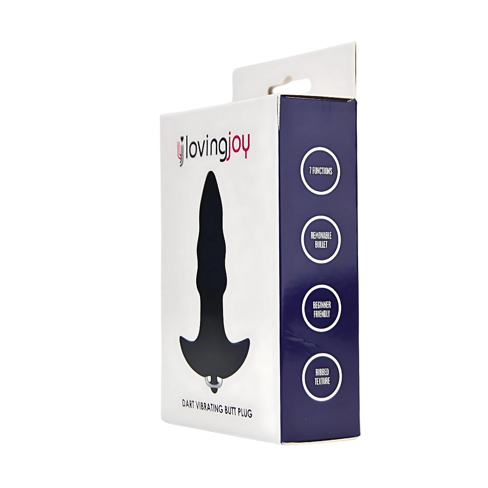 Loving Joy Dart 7 Function Vibrating Butt Plug > Anal Range > Vibrating Butt Plugs - Tophatter Daily Deals