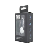 Toosh Silver Medium Metal Butt Plug with Clear Stone Base > Anal Range > Jewel Butt Plugs - Tophatter Daily Deals