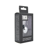Toosh Heart Shaped Medium Silver Butt Plug with Red Stone Jewel > Anal Range > Jewel Butt Plugs - Tophatter Daily Deals