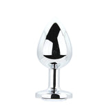 Toosh Metal Butt Plug Set of 3 – Small, Medium, Large Jewelled Base Butt Plugs > Anal Range > Butt Plug Kits - Tophatter Daily Deals