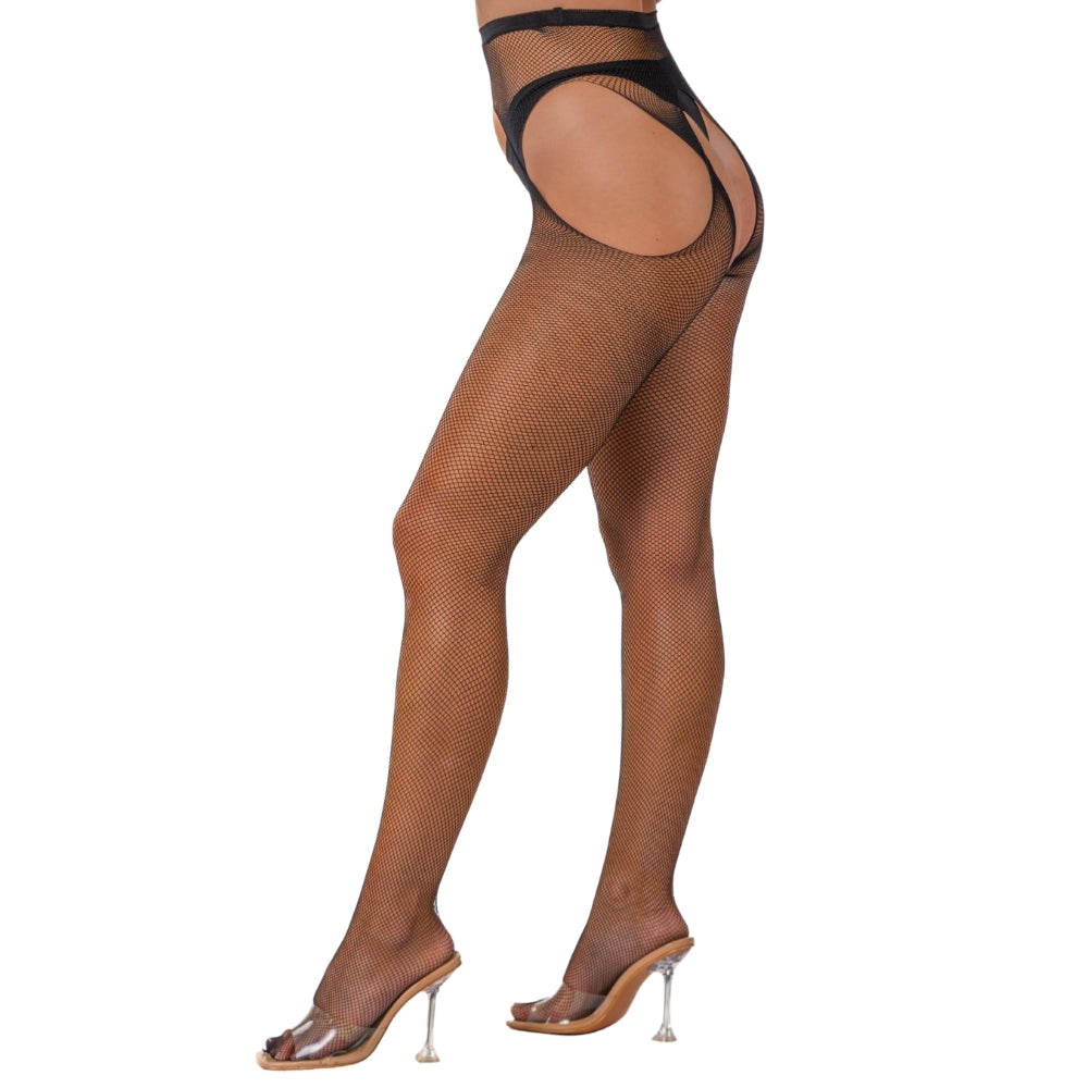 Lace by LJ Fishnet Crotchless Pantyhose – Fishnet Crotchless Pantyhose > Clothes > Hosiery > Pantyhose & Tights - Tophatter Daily Deals