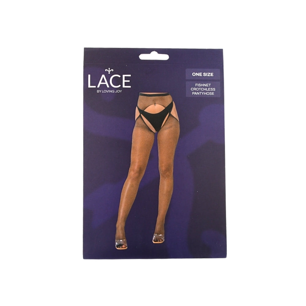 Lace by LJ Fishnet Crotchless Pantyhose – Fishnet Crotchless Pantyhose > Clothes > Hosiery > Pantyhose & Tights - Tophatter Daily Deals
