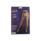 Lace by LJ Rhinestone Fishnet Crotchless Pantyhose – Women's Hosiery > Clothes > Hosiery > Pantyhose & Tights - Tophatter Daily Deals