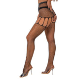 Lace by LJ Rhinestone Suspender Tights > Clothes > Hosiery > Garterbelt Sets - Tophatter Daily Deals