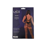 Lace by LJ Crochet Bodystocking with Lace Up Back – Bodystocking > Clothes > Bodies and Playsuits - Tophatter Daily Deals