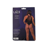 Lace By LJ Opaque Racer-Style Bodysuit – Stretchy One Size Lingerie > Clothes > Bodies and Playsuits - Tophatter Daily Deals