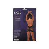 Lace by LJ Halter Neck Dress with Faux Lace-Up Front – Lingerie > Clothes > Dresses and Chemises - Tophatter Daily Deals